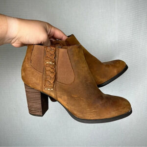 Sperry | Top Sider Dasher Leah Leather Brown Bootie‎ 11